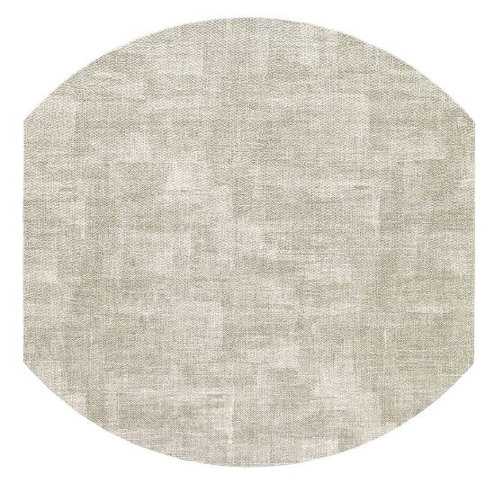 Luster Elliptical Placemat, Color: Granite