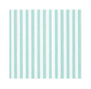 Papersoft Napkins Capri Cocktail Napkins (Pack of 20), Color: Aqua