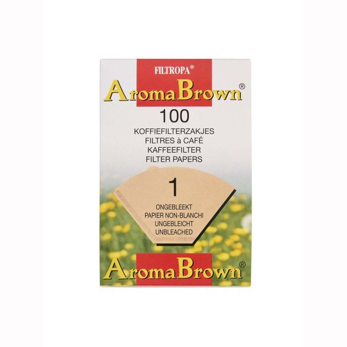 Filtropa Unbleached Coffee Filter, , Size: No. 1