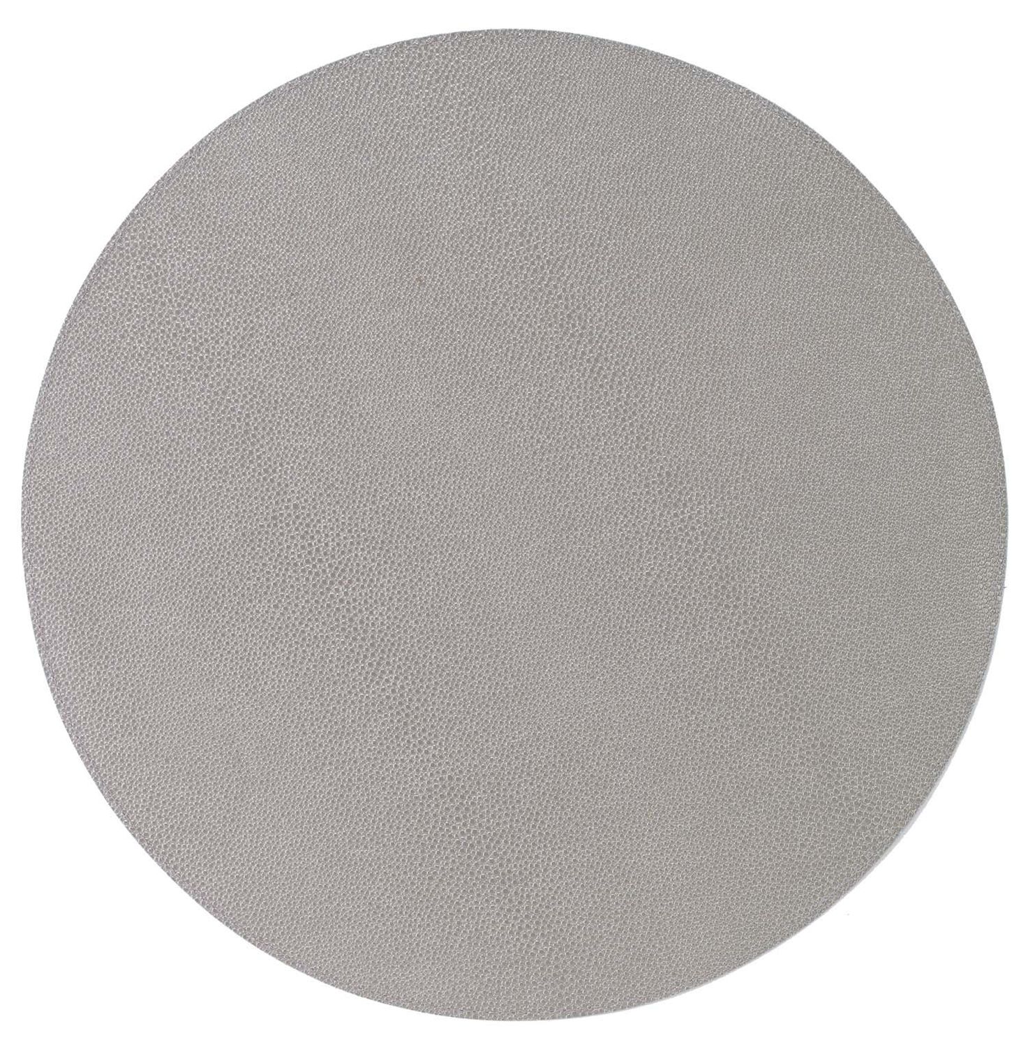 Skate 16in Round Placemat, Color: Gray
