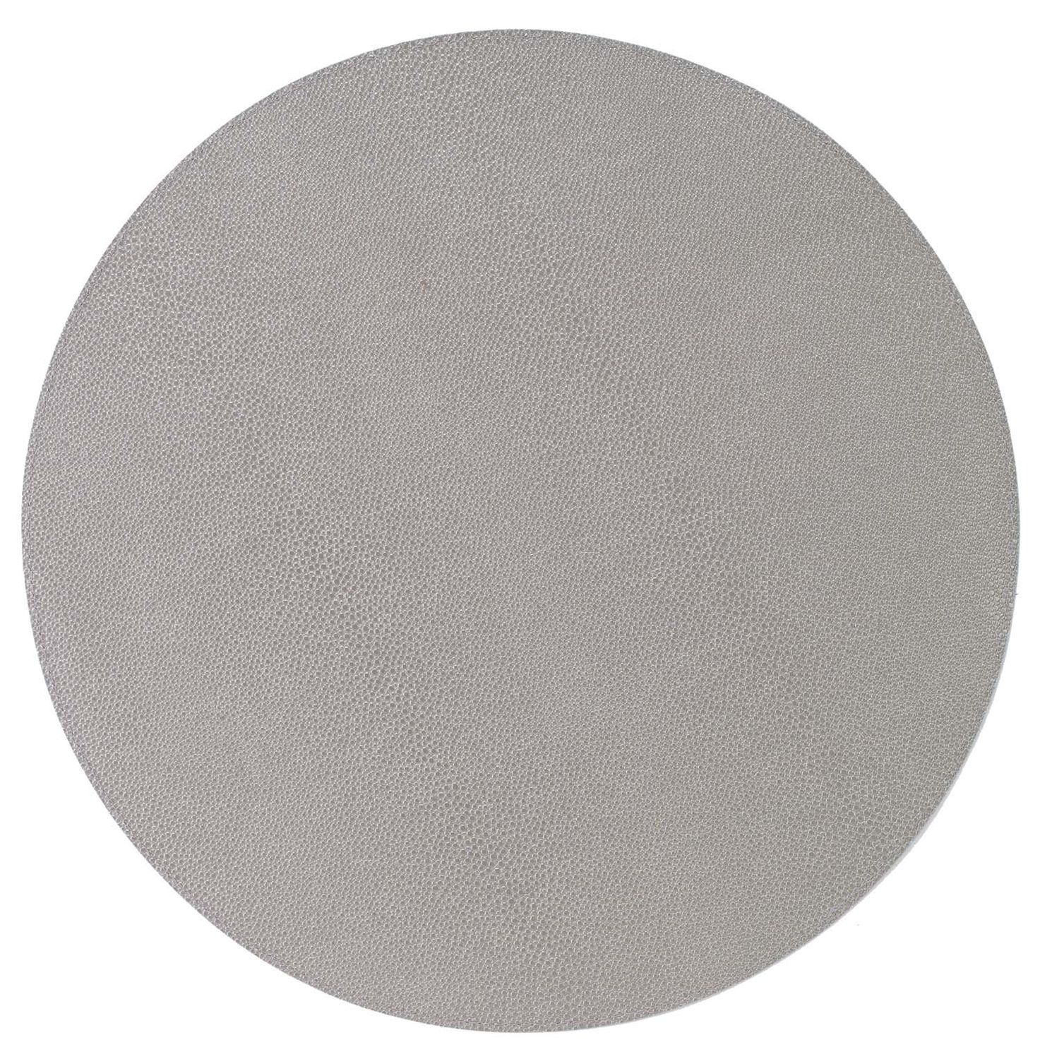 Skate 16in Round Placemat, Color: Gray
