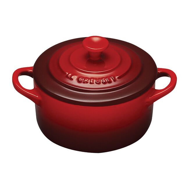 Classic 8oz. Mini Round Cocotte , Color: Cerise