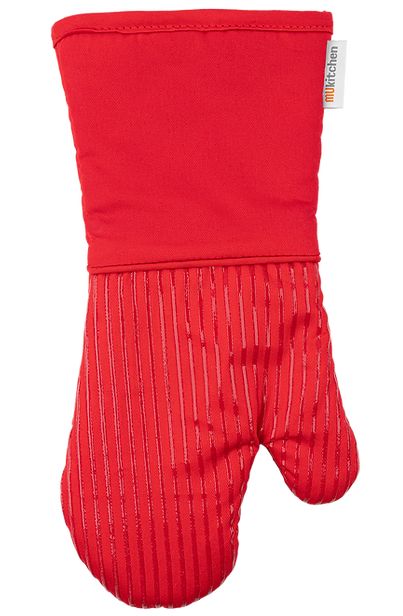Silicone Oven Mitt, Color: Fire