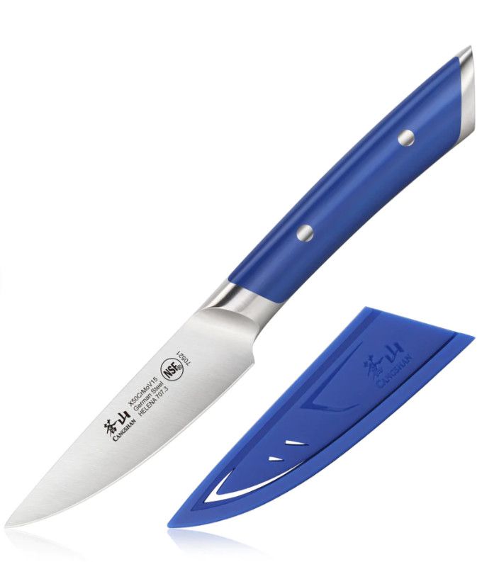 Helena 3.5”  Paring Knife, Color: Blue