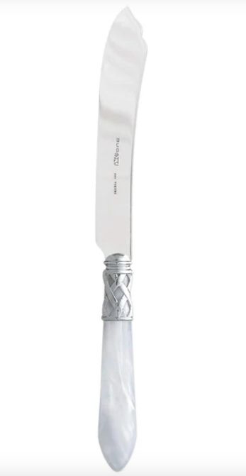 Aladdin Brilliant Cake Knife, Color: White