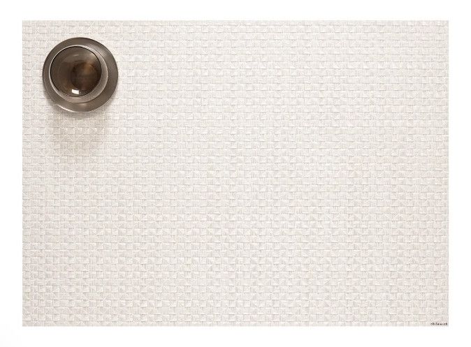 Origami Rectangle Placemat, Color: Pearl