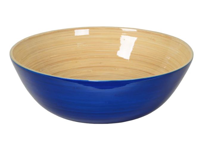 Bamboo Classic Bowl, Color: Blue