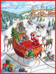Advent Calendar Santa's Sleigh