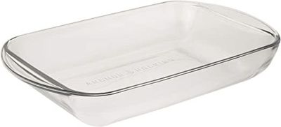 Fire King 4QT Glass Baking Dish