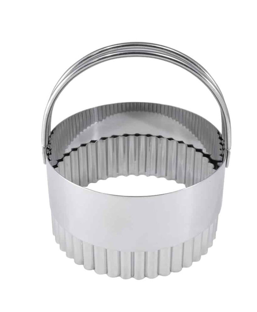 Biscuit Cutter Fluted S/S 3.25"