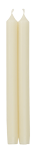 Straight Taper 10" Candles in Ivory - 2 Candles Per Package