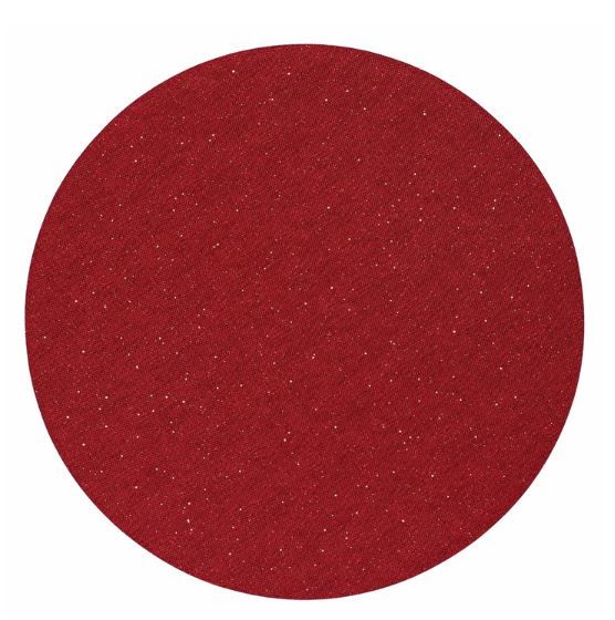 Gem Placemat 15" Round, Color: Ruby