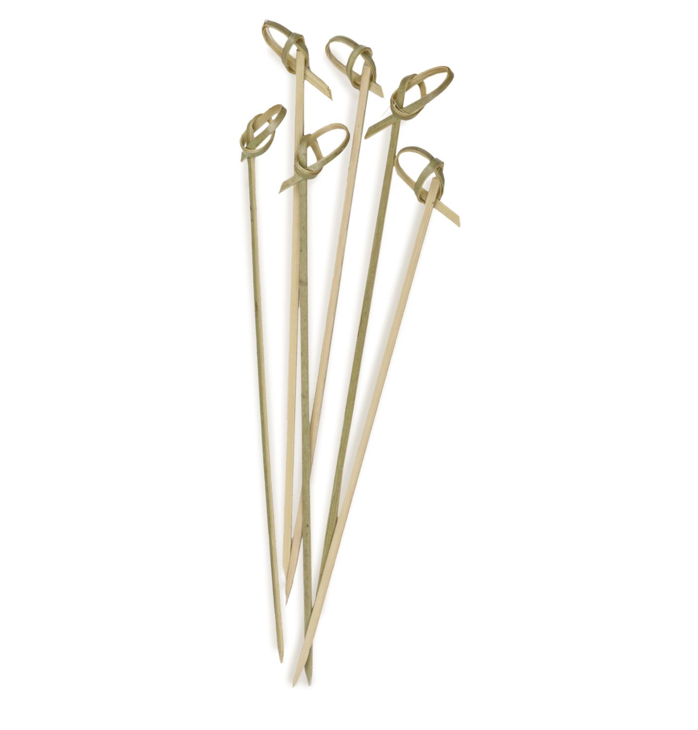 Bamboo Appetizer Knot Picks – 6½” (50 COUNT)