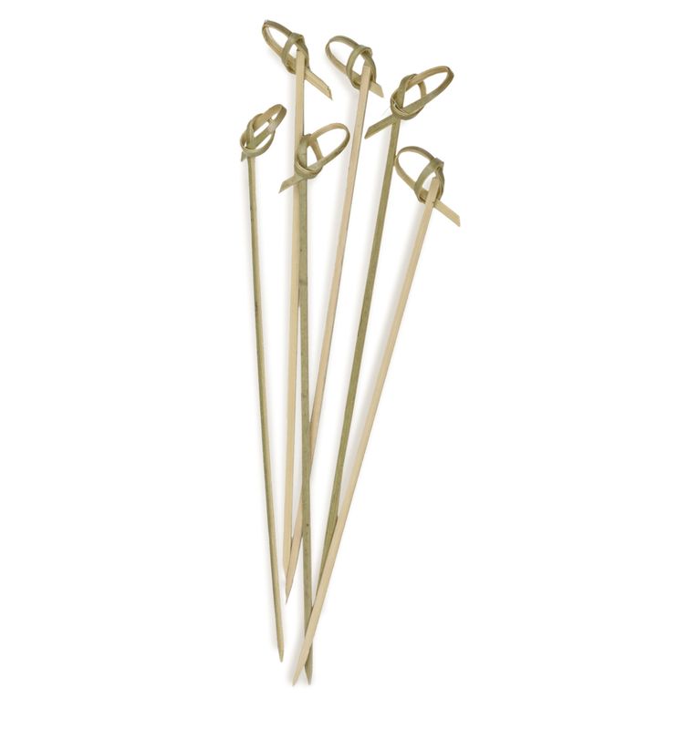 Bamboo Appetizer Knot Picks – 6½” (50 COUNT)