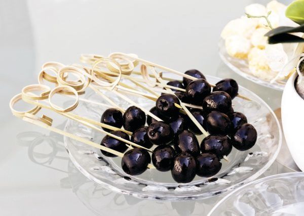 Bamboo Ring Picks - 4.5" 50 Count