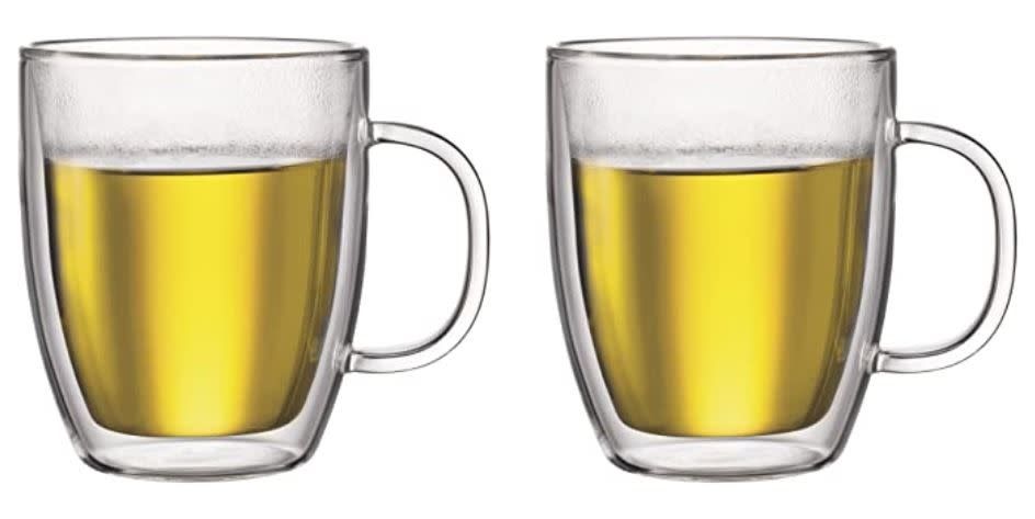 Bistro 2 pcs jumbo mug, double wall, 0.45 l, 15 oz