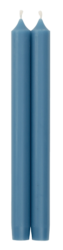 Straight Taper 10" Candles in Parisian Blue - 2 Candles Per Package