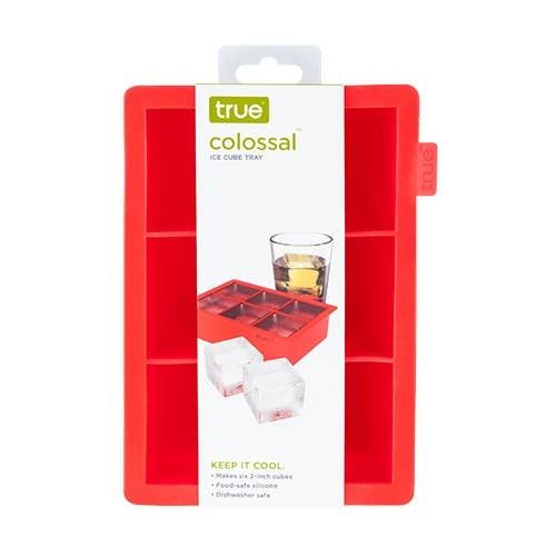 Colossal™: Red Ice Cube Tray