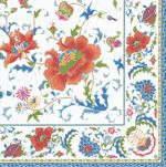 Chinese Ceramic Paper Dinner Napkins in White - 20 Per Package