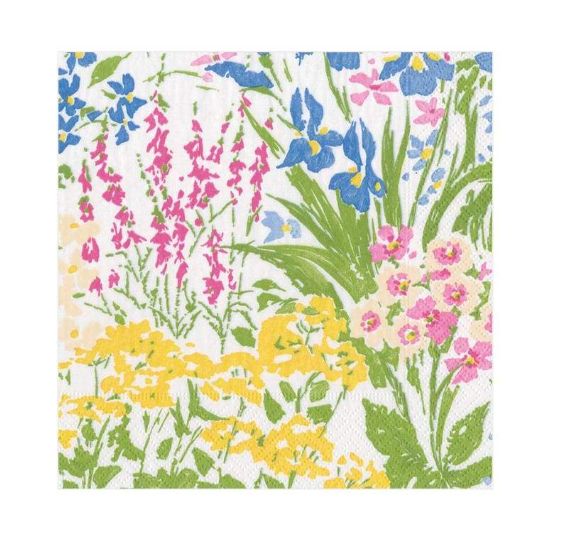 Meadow Flowers Paper Cocktail Napkins - 20 Per Package