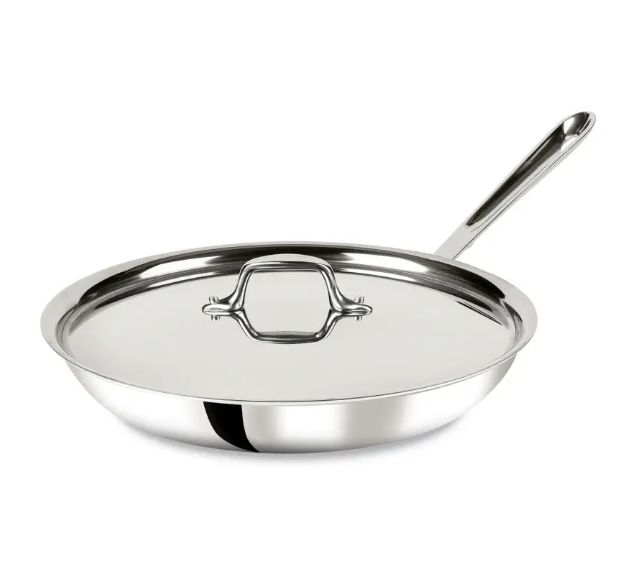 D3 Fry pan 12" w/lid