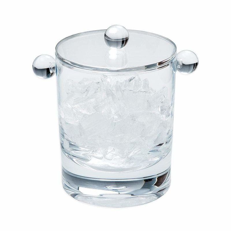 Acrylic 60oz Ice Bucket &amp; Lid in Crystal Clear