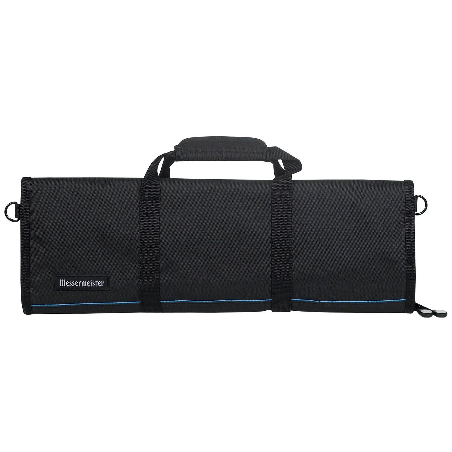 12 Pocket Padded Knife Luggage - Black