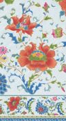 Chinese Ceramic Paper Guest Towel Napkins in White - 15 Per Package