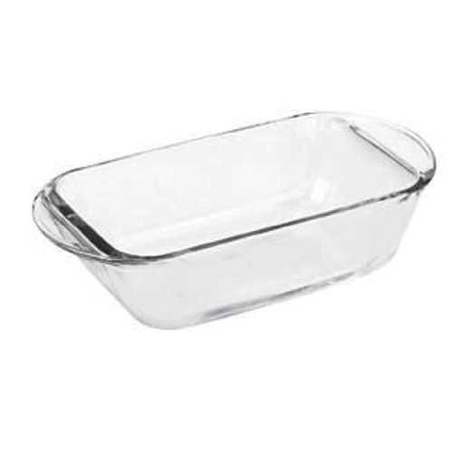 Fire King Glass Loaf Pan 9” x 5”