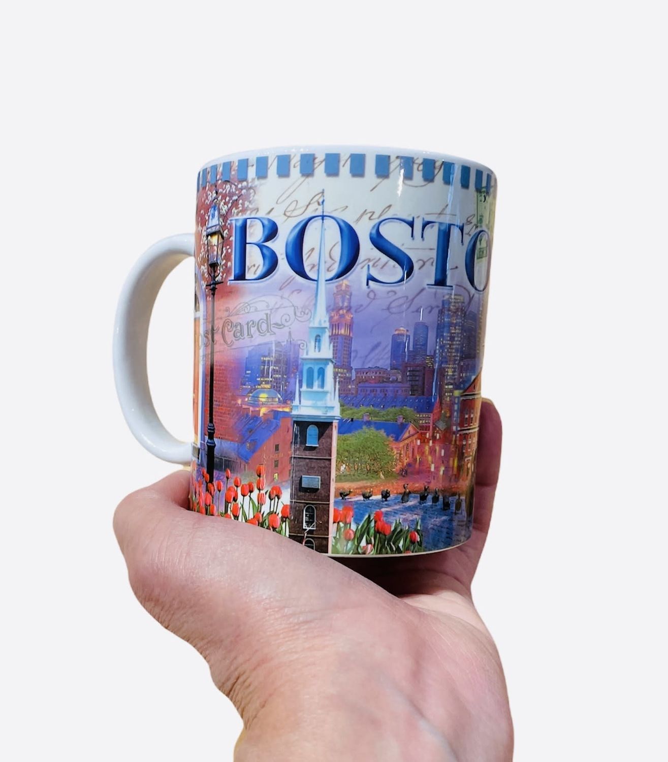 Mug Boston Sepia