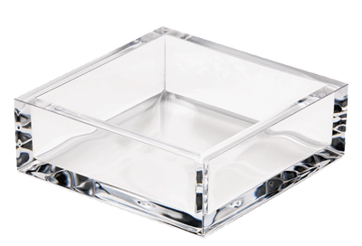Acrylic Cocktail Napkin Holder in Crystal Clear - 1 Each