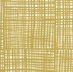 Raffiné Paper Linen Cocktail Napkins in Gold - 15 Per Package
