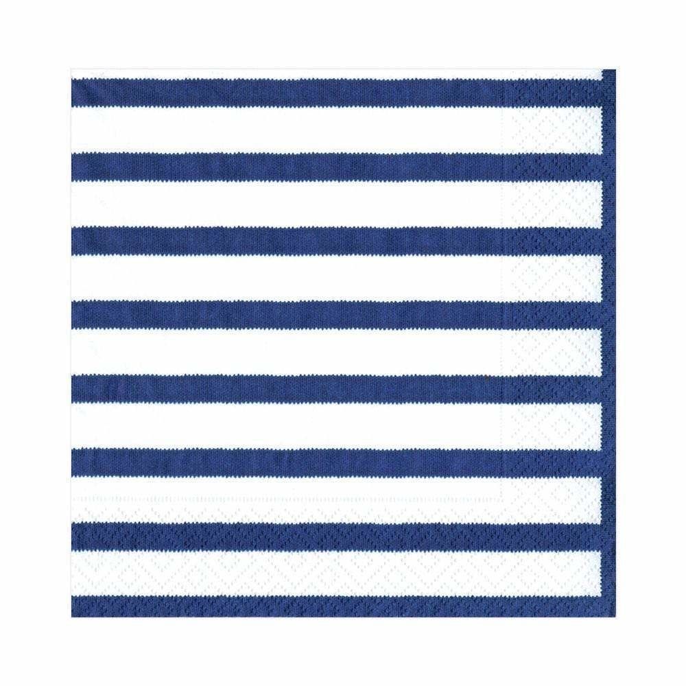 Bretagne Paper Luncheon Napkins in Blue - 20 Per Package