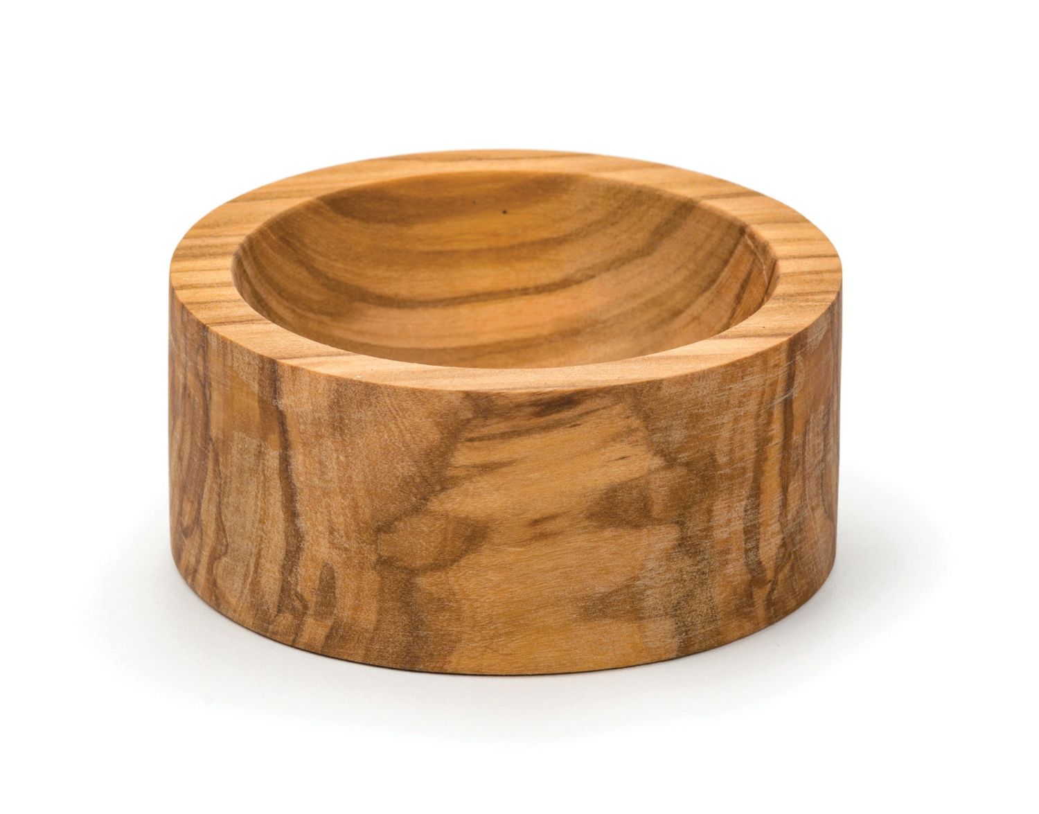 Olive Wood Pinch / Dipping Bowl