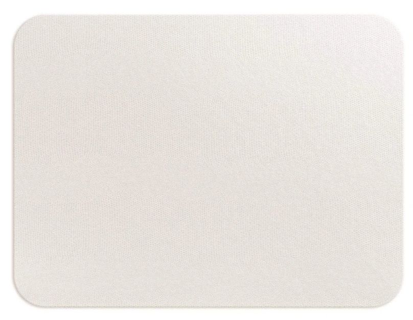 Lizard Felt-Backed Placemat in Ivory - 1 Each