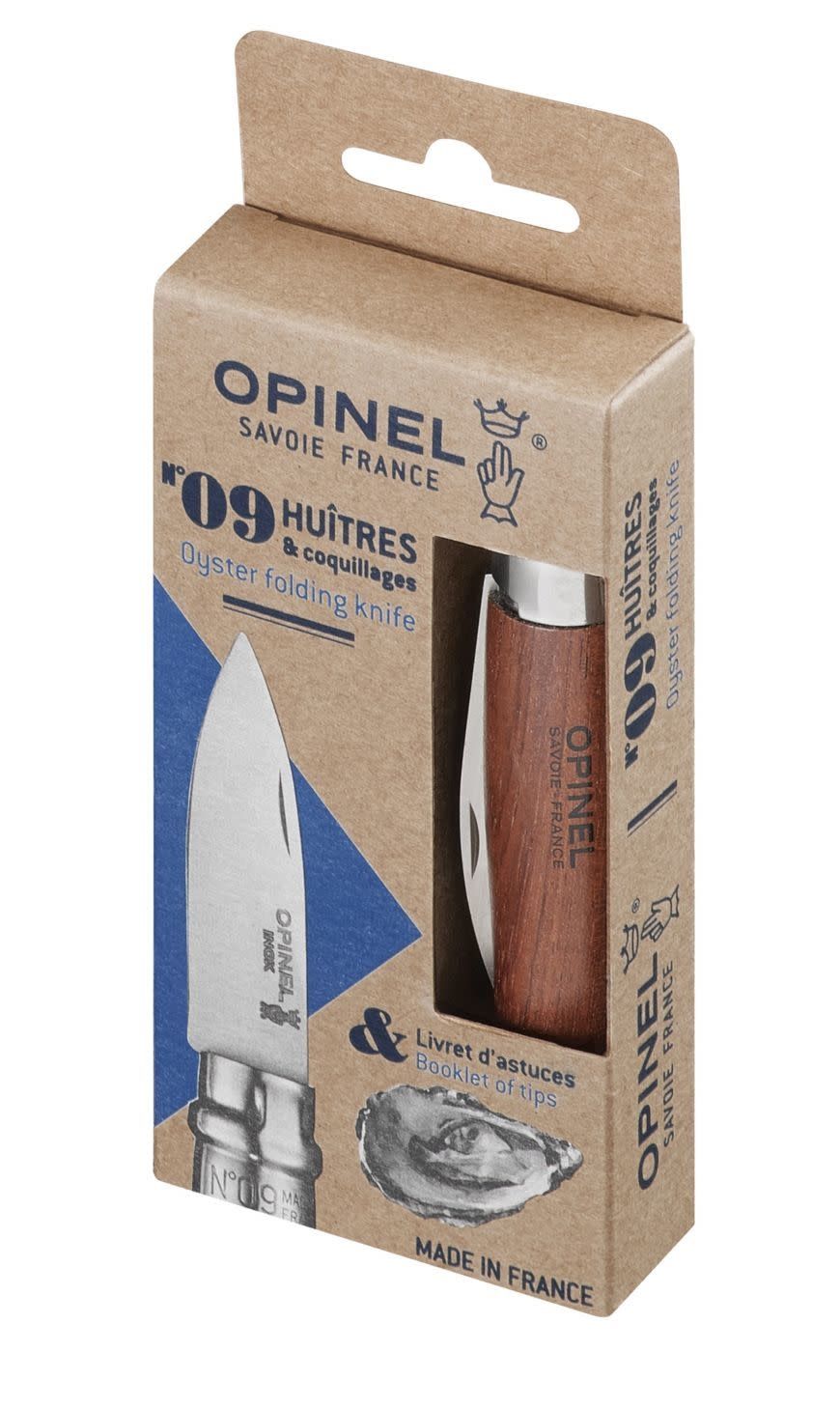 Opinel #9 Oyster Knife SS