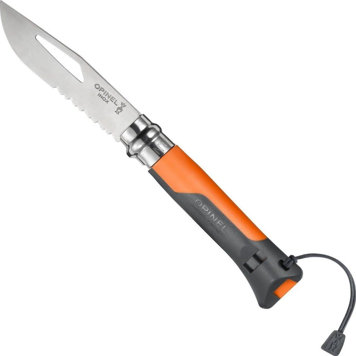 No.08 Stainless Steel Folding Knife - Outdoor Orange