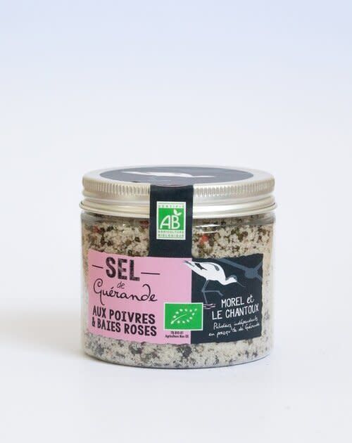 Sel Marin with Peppercorns and Baies Roses