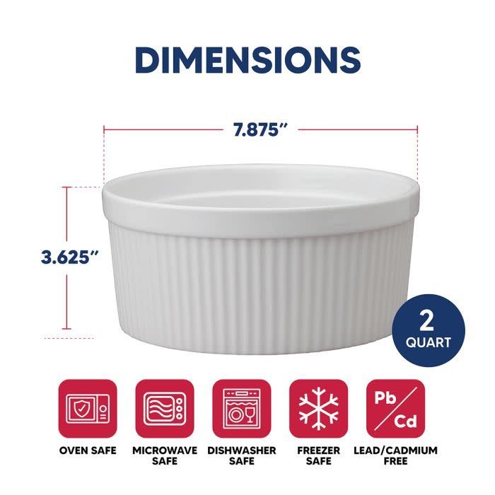Souffle 64oz (2qt)
