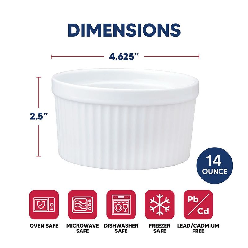 Souffle 14oz tall