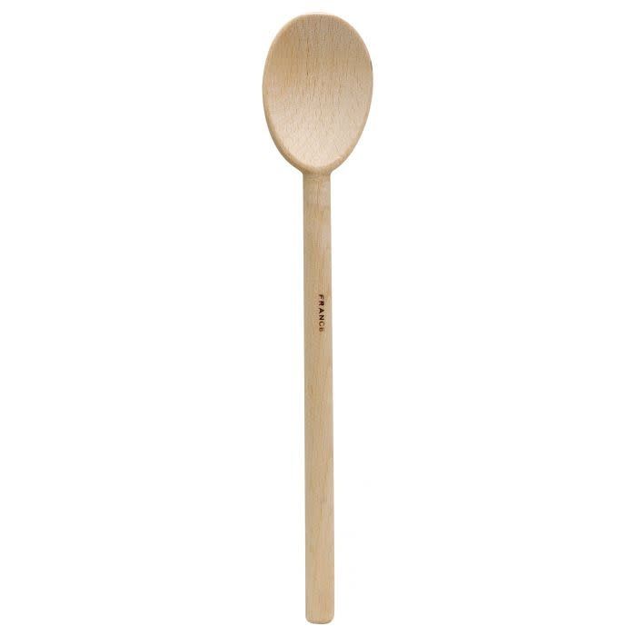 Classic French Beechwood Spoon, 10in