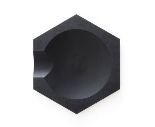 Spoon Rest Hexagon Shape Slate