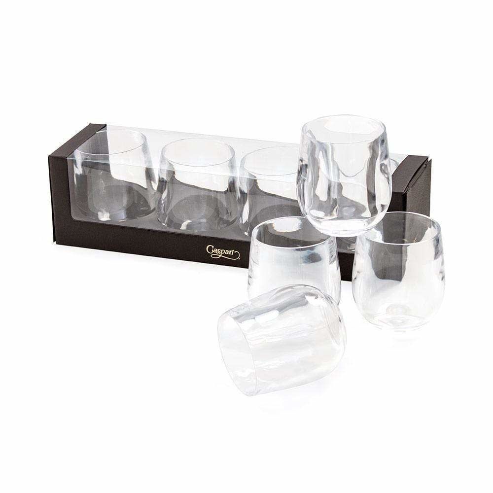 Acrylic 12oz Tumbler Gift Set in Crystal Clear - Set of 4