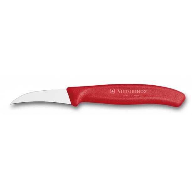 Swiss Classic Birds Peak Shaping Knife 2.5" Red