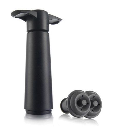 Vacu Vin Wine Saver 3-Piece Set Black