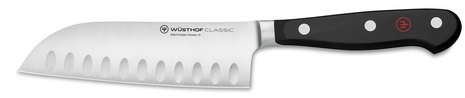 Classic 5" Santoku, Hollow Edge