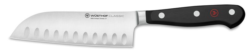Classic 5" Santoku, Hollow Edge
