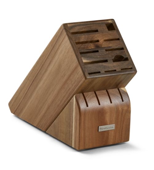 15-Slot Acacia Knife Block
