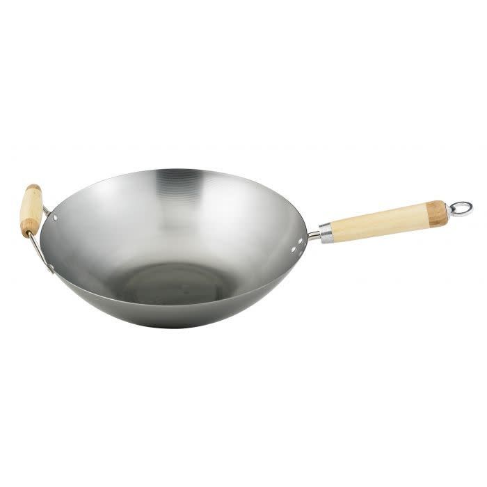 Carbon Steel Wok 14"