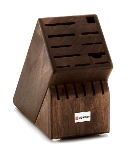 17 Slot Knife Block Walnut